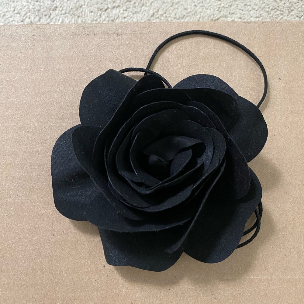 Anthropologie Neck Flower